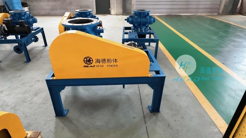 灰鑄鐵旋轉卸料器/卸灰閥/卸料閥廠家怎麼選?海德粉體主要特點介紹