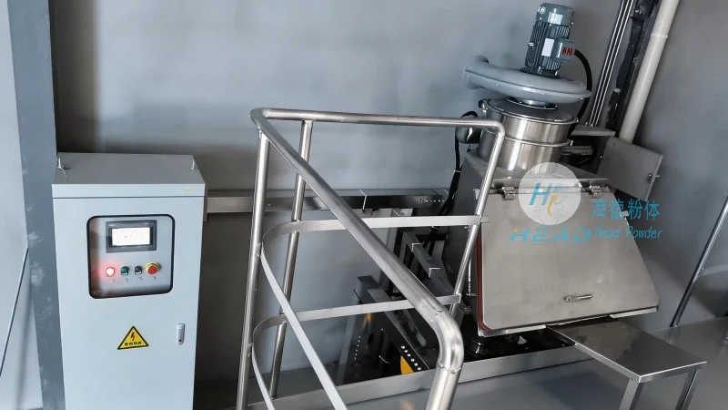 活性炭顆粒物料輸送線的運行過程和工作原理