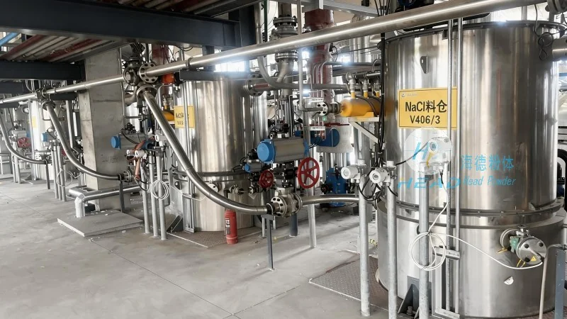 氫氧化鋁粉輸送/粉體輸送系統/氣力輸送設備廠家怎麼選?海德粉體主要特點介紹