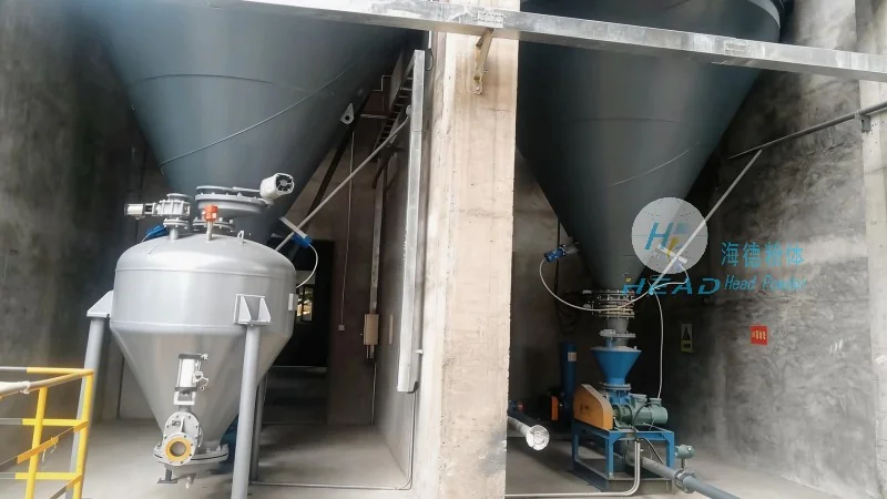 電石淨化灰物料輸送線的運行過程和工作原理