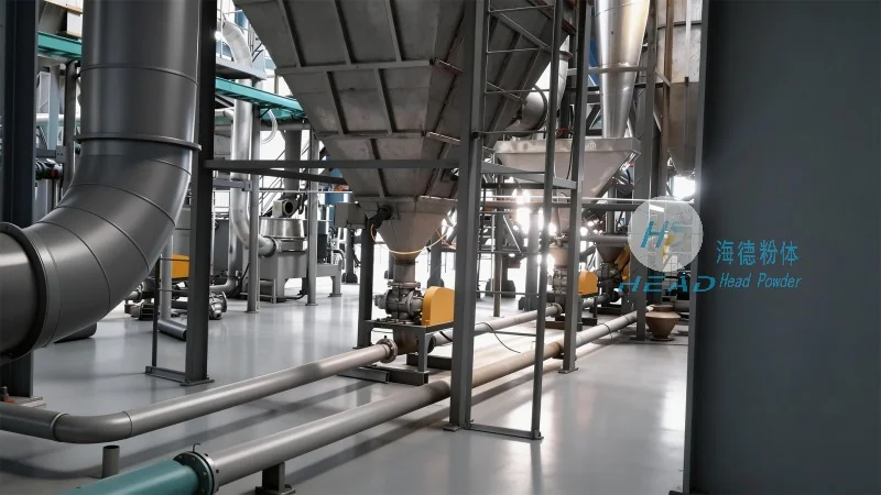 濃相物料輸送系統設備的運行過程和工作原理