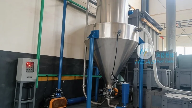 濃相物料輸送系統設備的運行過程和工作原理