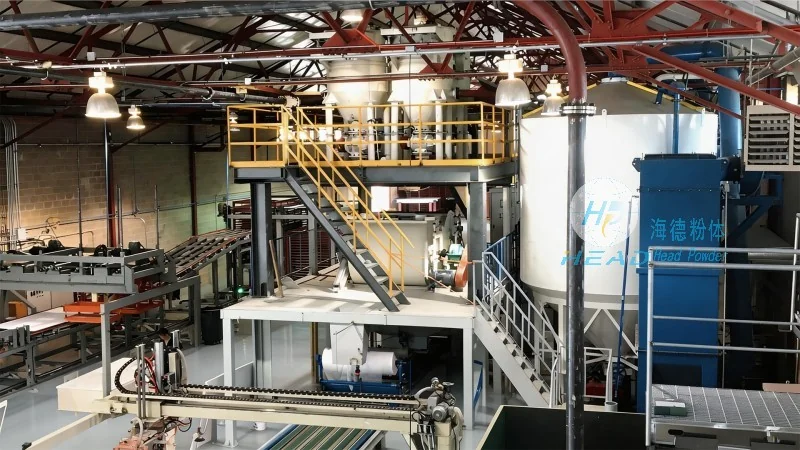 石子粉物料輸送線的運行過程和工作原理